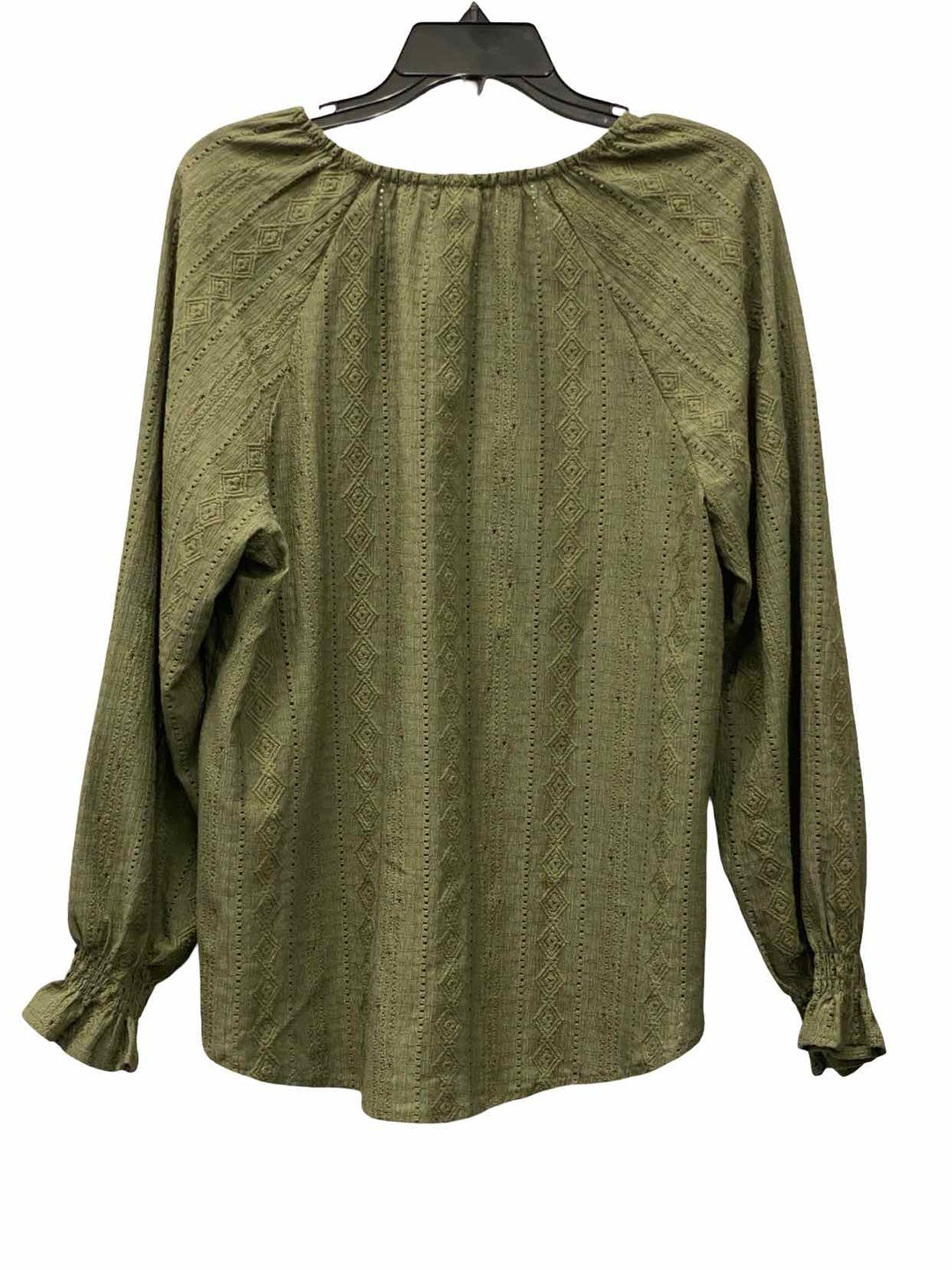 Frye Size L Green Long Sleeve Shirts
