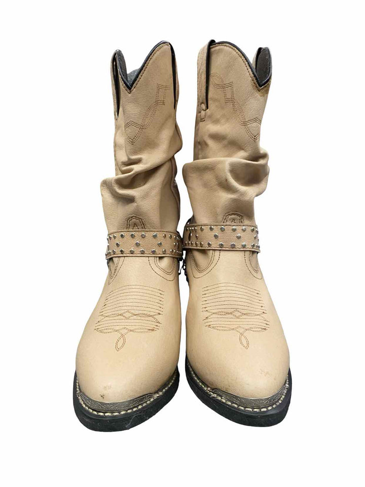 Shyanne Shoe Size 9 Tan Tanya Slouch Boots(Ankle)