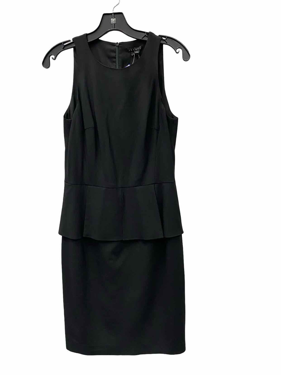 Theory Size 6 Black Wool Blend Dress