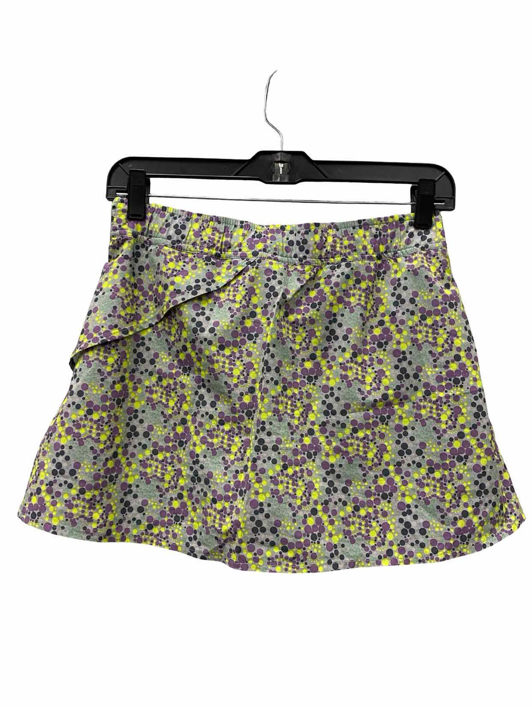 Kari Traa Size S Yellow Purple Polka Dot Athletic Shorts