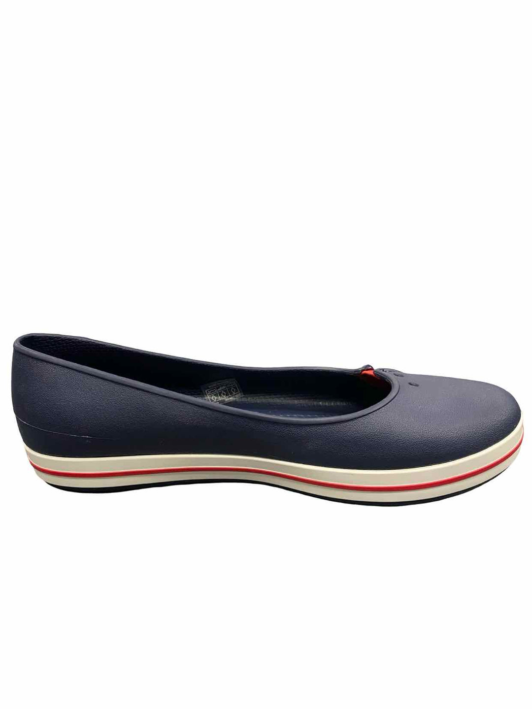 Crocs Shoe Size 6 Navy Crocband Flats
