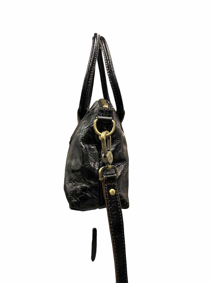 Hobo Black Sheila Top Zip Crossbody Purse