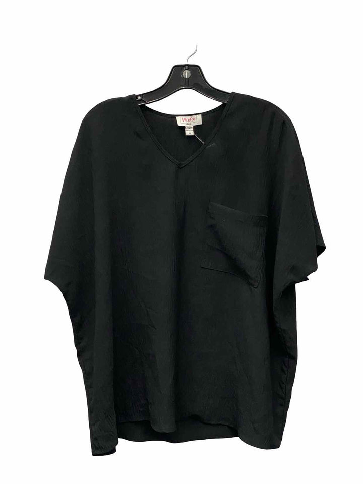 Moco Size M Black Short Sleeve Shirts