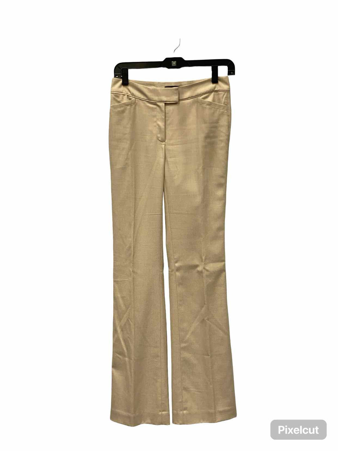 White House Black Market Size 00 Light Brown Flare Pants