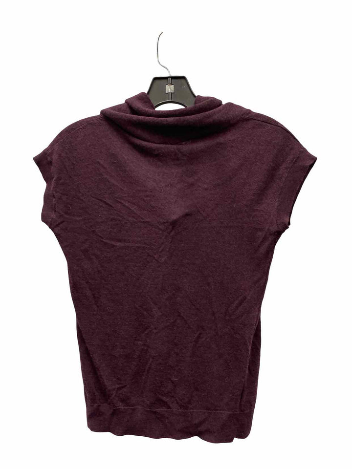 Ann Taylor Size M Plum 62% Merino Wool Sweater