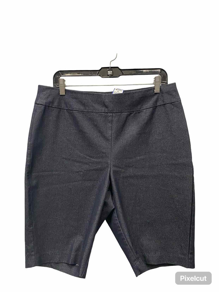 Chico's Size 2(12) Black Shorts