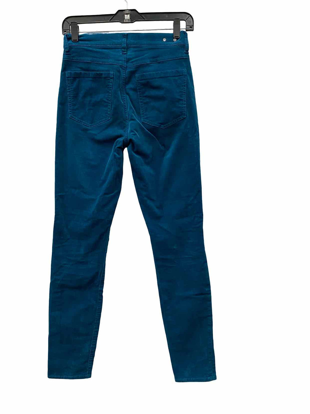 Cabi Size 2 Teal Corduroy Skinny Pants