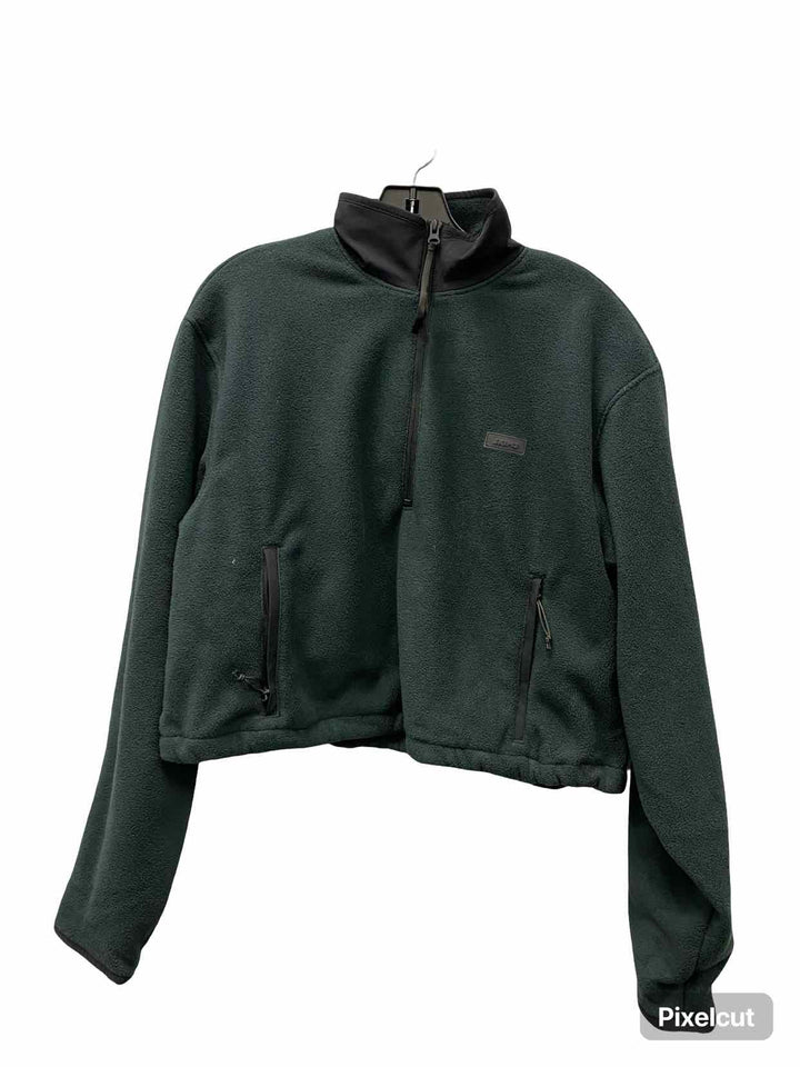 Skims Size S Green Fleece Jacket (Outdoor)