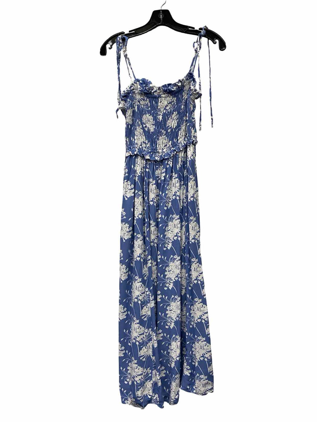Free Assembly Size XS Blue White Floral Dress