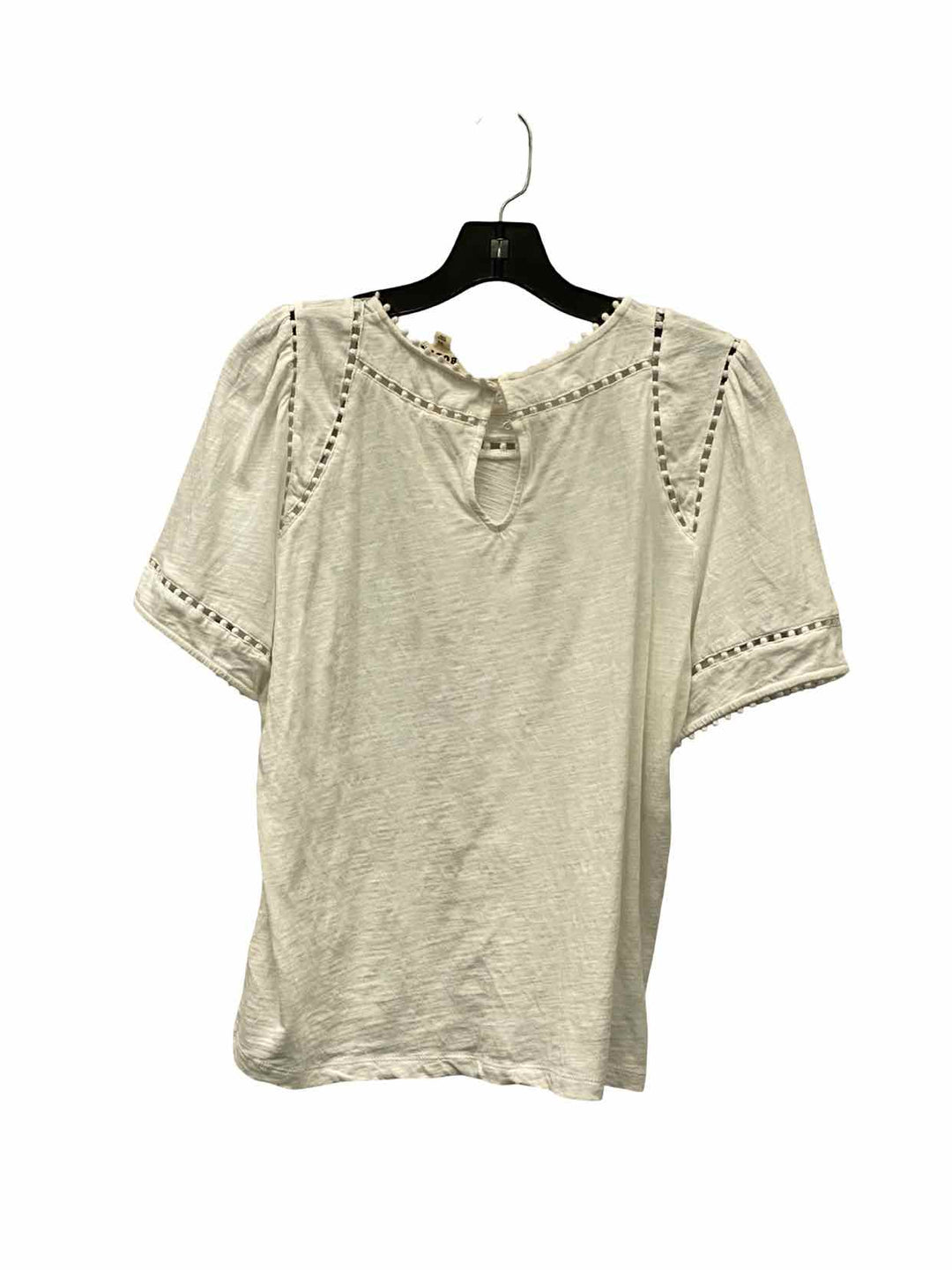 Boden Size 8 White Short Sleeve Shirts