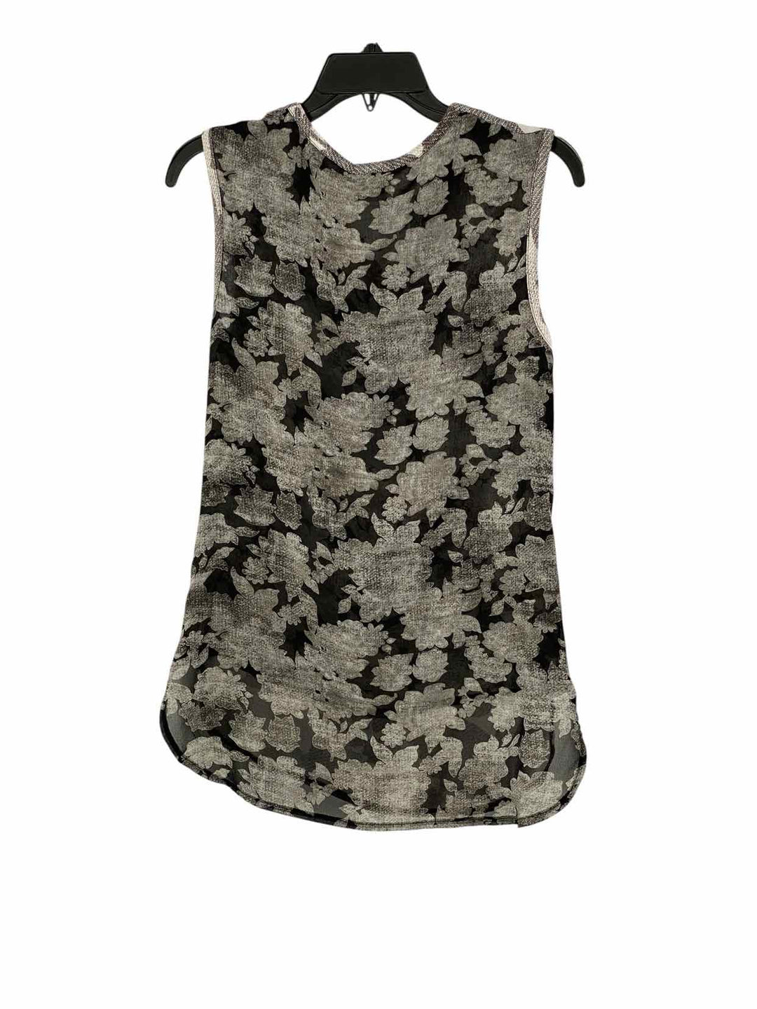 Cabi Size XS Grey Floral Tank Top