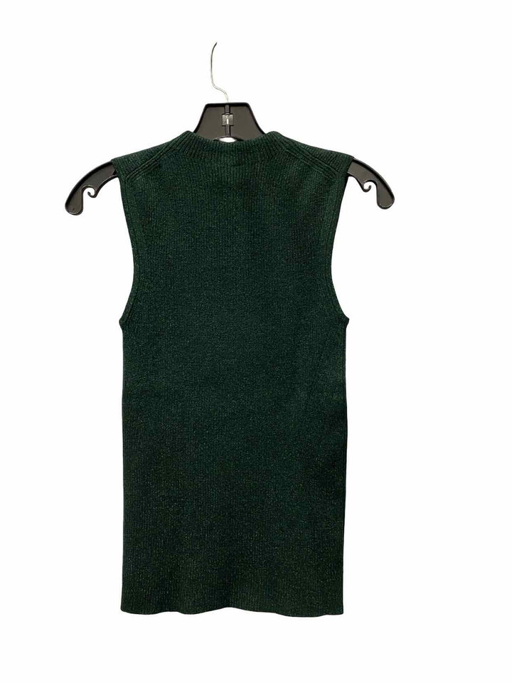 Boss Size S Green Sparkly Tank Top