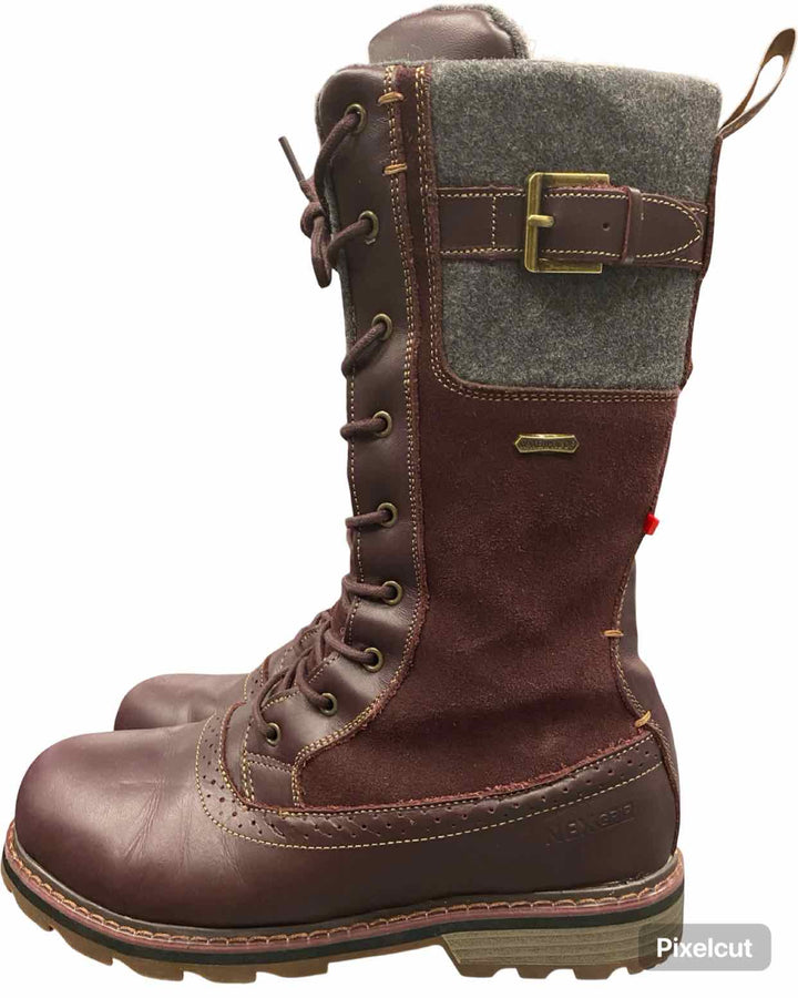 Nex Grip Shoe Size 10 Burgundy Ice Jenna 6.0 Winter Boots(knee)