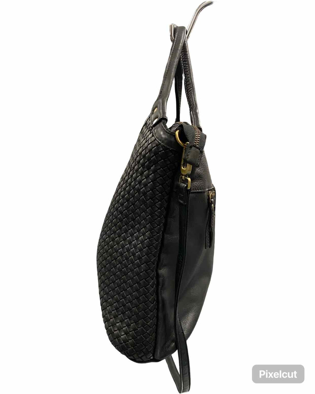 Milo Black W/Crossbody Strap Purse