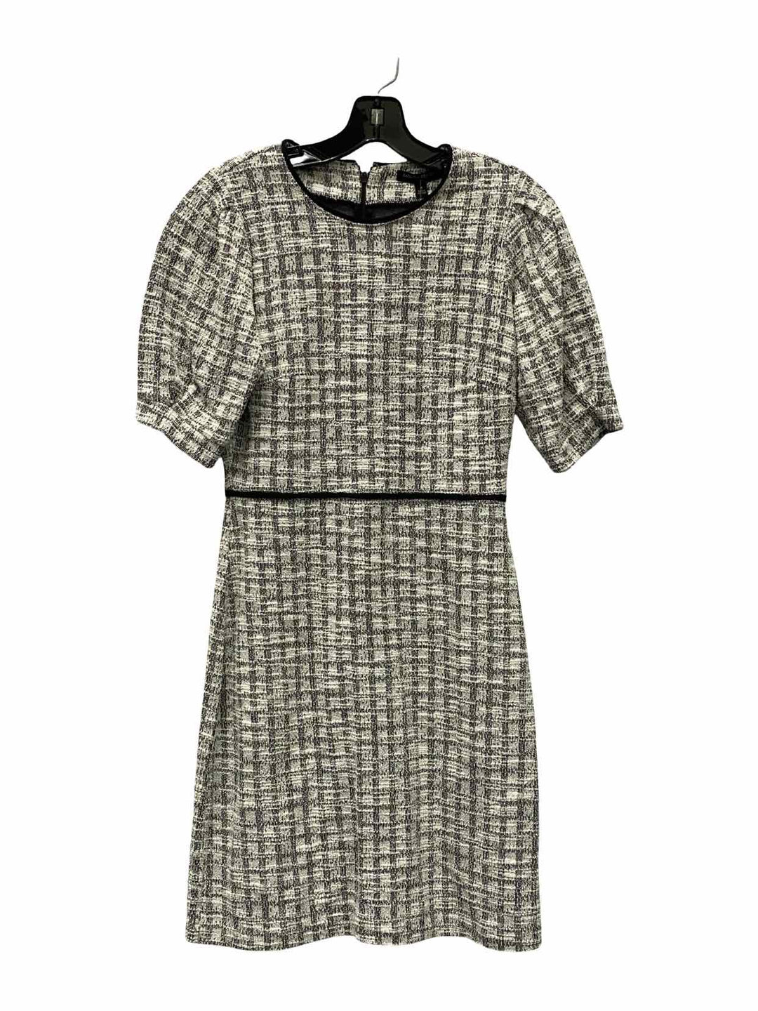 Banana Republic Size 4 White Black Dress Alaskan Dames Banana Republic Size 4 White Black Dress Alaskan Dames