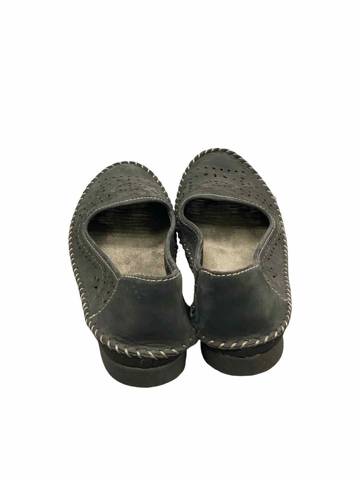 Earth Originals Shoe Size 9 Gray Suede Lark Lindsey Slipons Flats