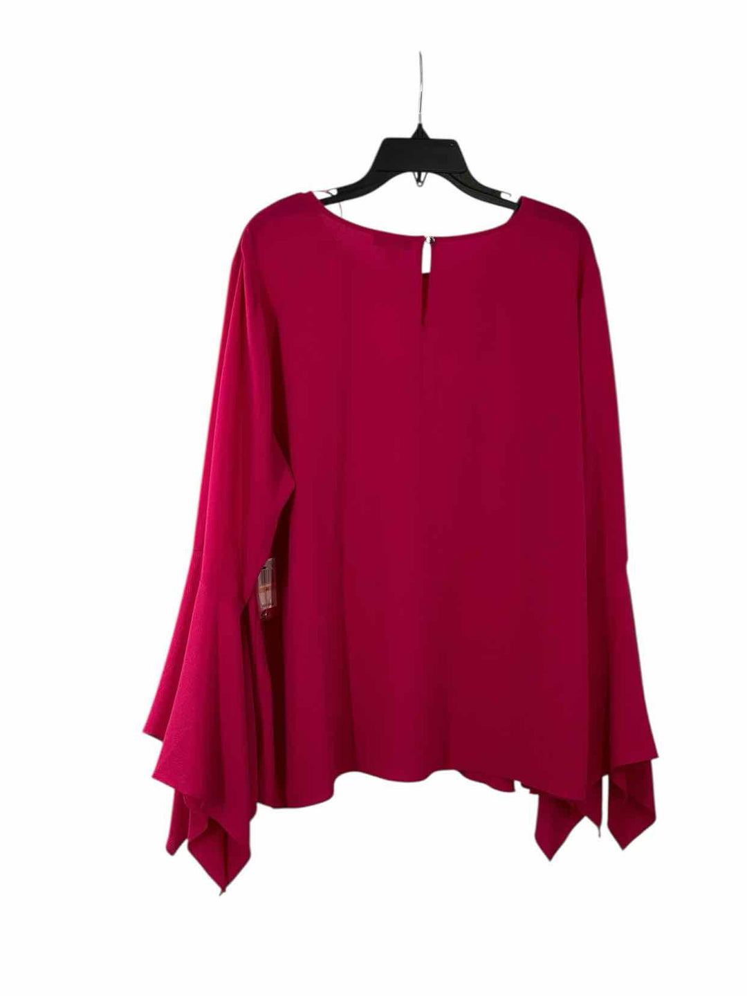 Vince Camuto Size 2X Pink Long Sleeve Shirts