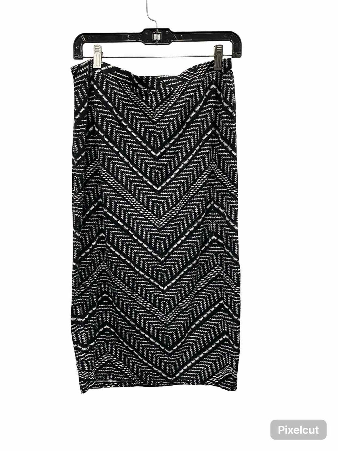 Matty M Size L Black White Skirt