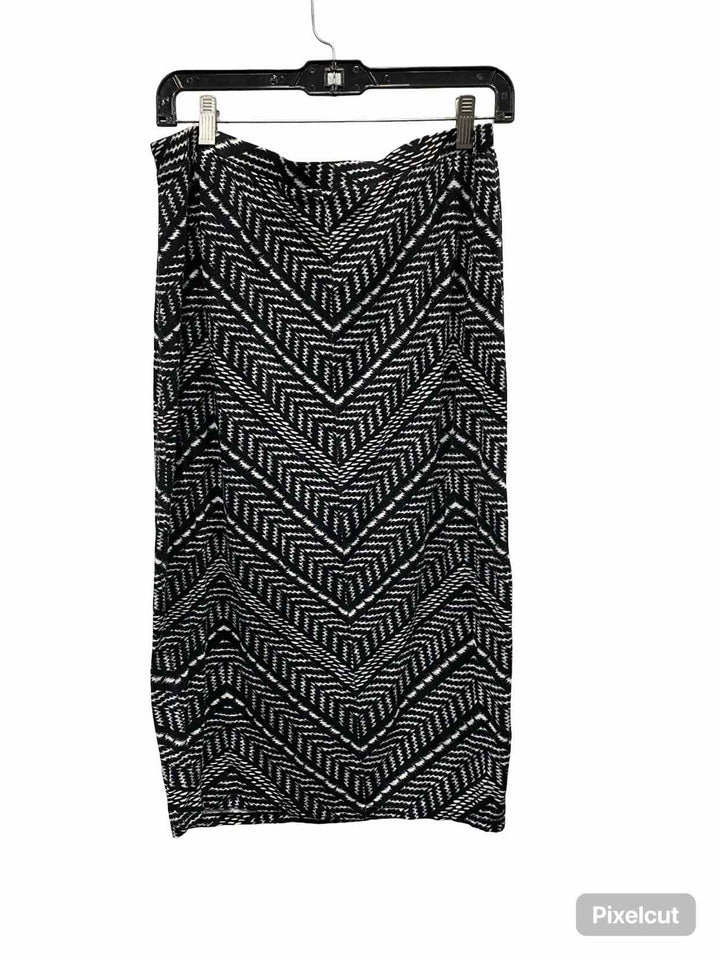 Matty M Size L Black White Skirt