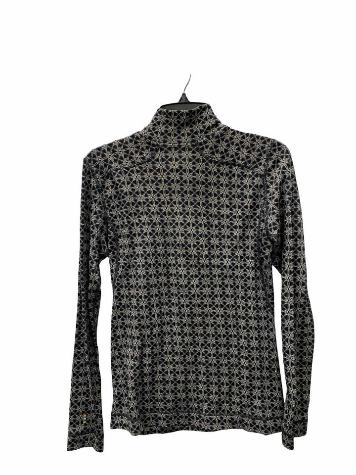 Smartwool Size S Black White Print Jacket