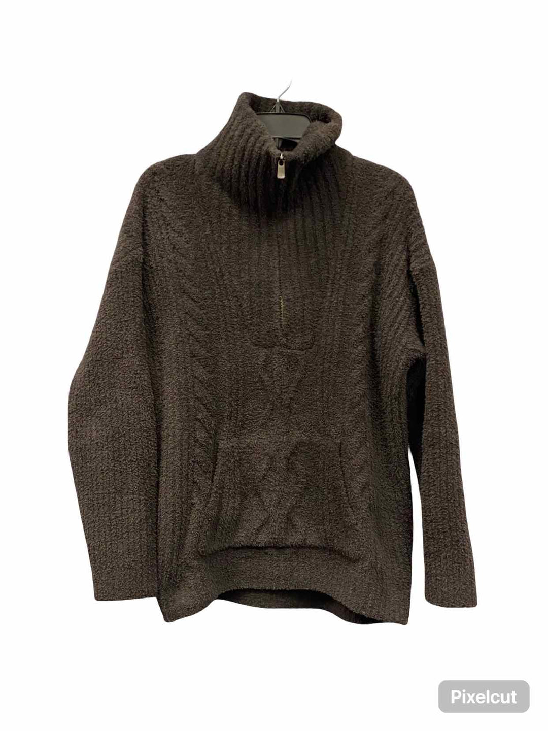 Barefoot Dreams Size XL Dark Brown Sweatshirt