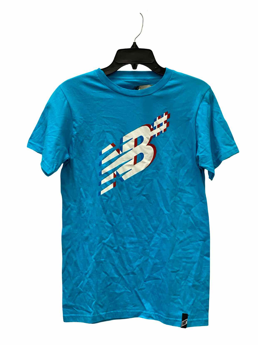New Balance Size S Blue Short Sleeve Shirts