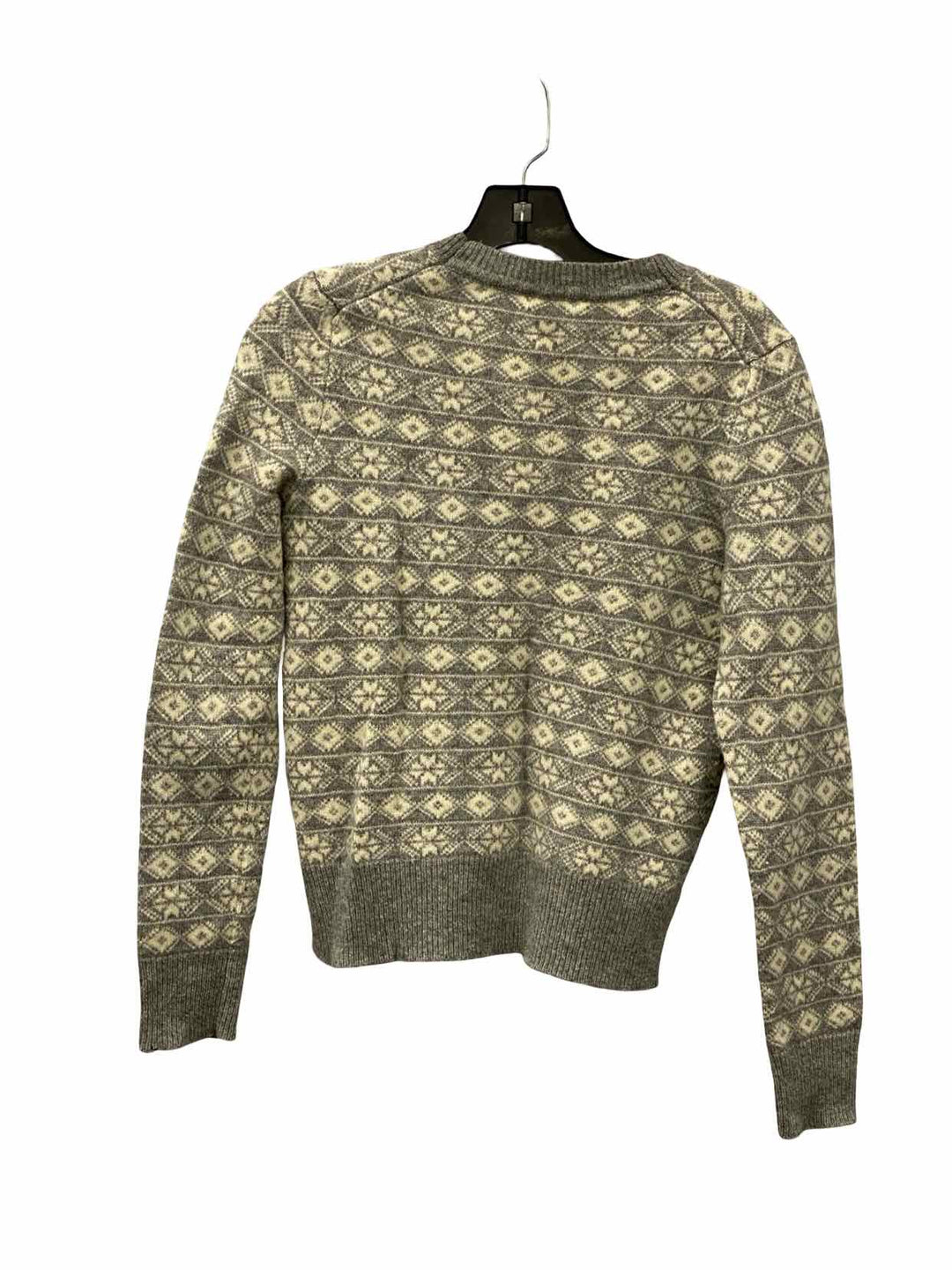 Gap Size S White Grey 55% Lambswool Sweater