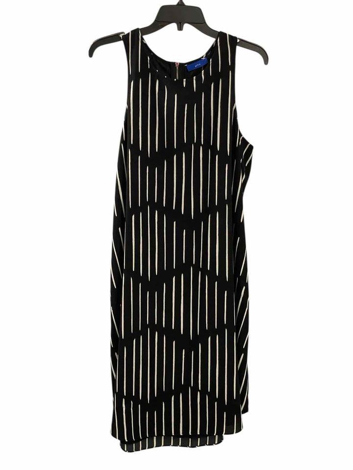 Apt. 9 Size S Black White Print Dress