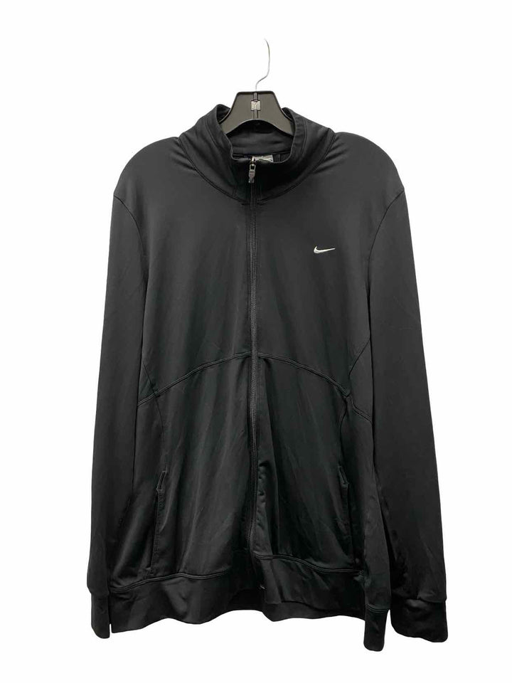 Nike Size XXL Black Athletic Jacket