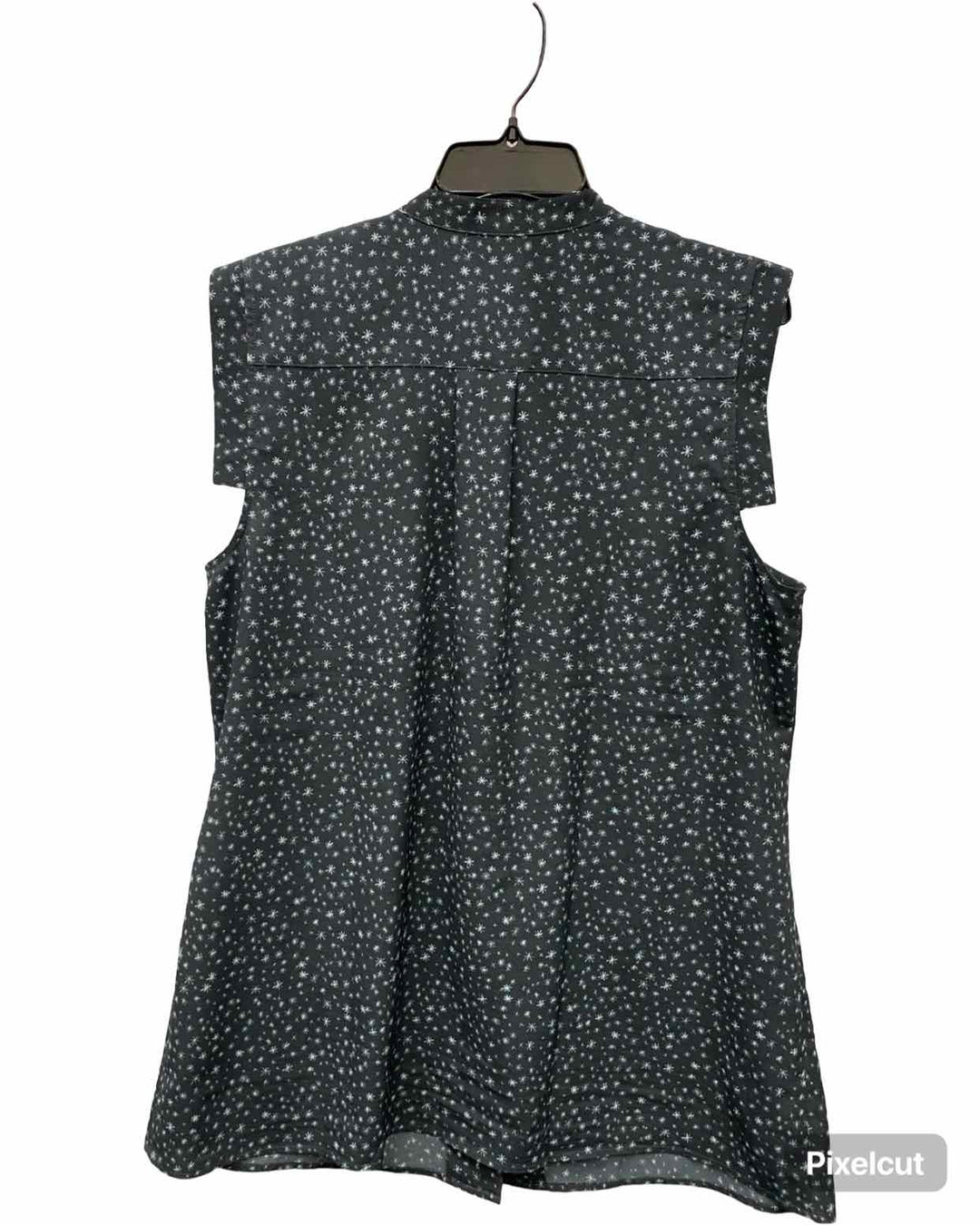 Cabi Size XL Dark Grey star Short Sleeve Shirts