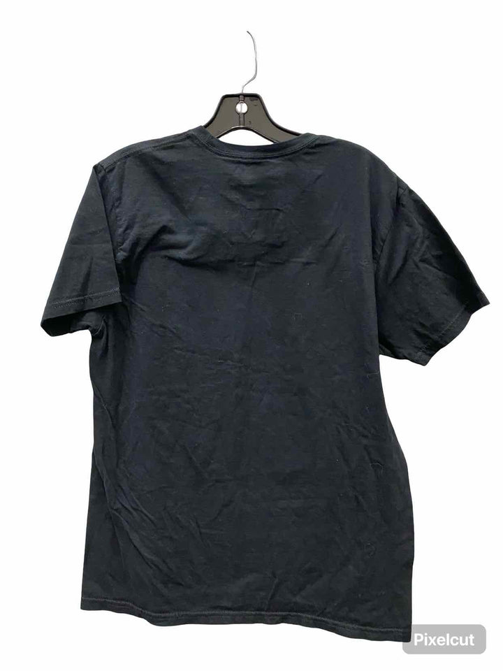 Unknown Brand Size M Black Print T-shirt
