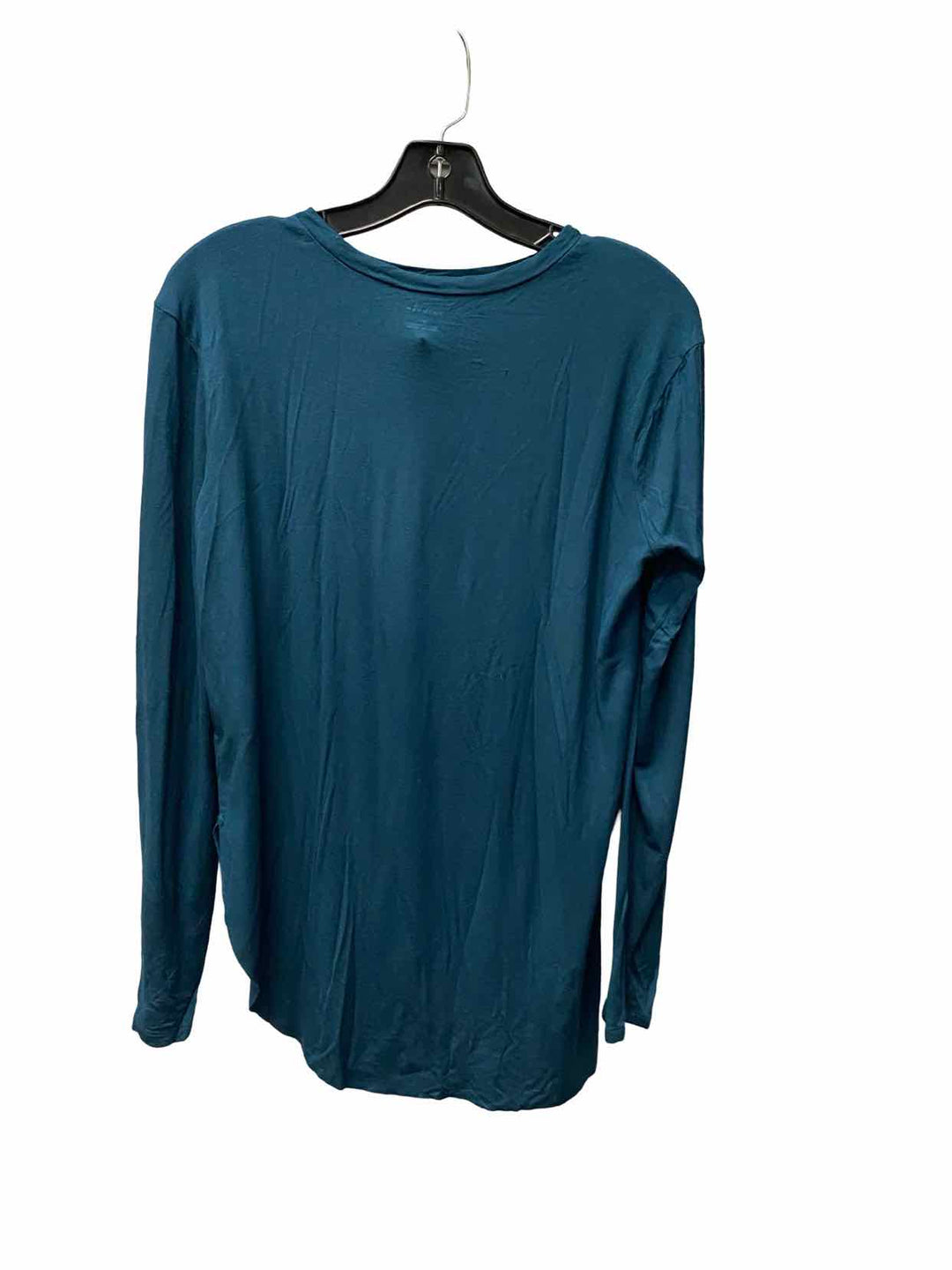 Halogen Size M Aqua Long Sleeve Shirts