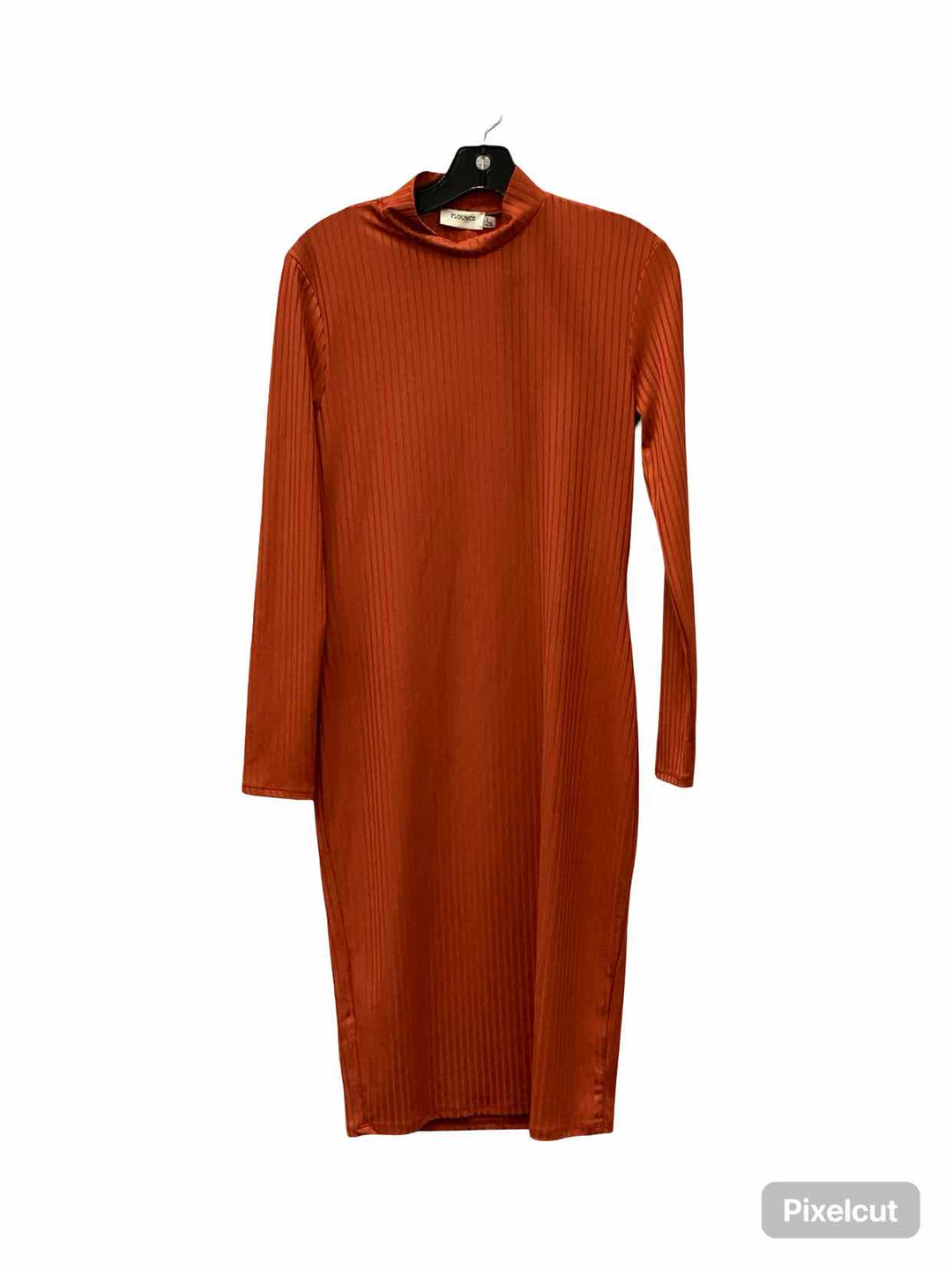Flounce Size 10 Orange Dress