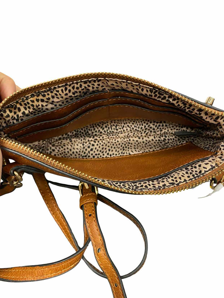Joy Susan Brown Clutch Purse
