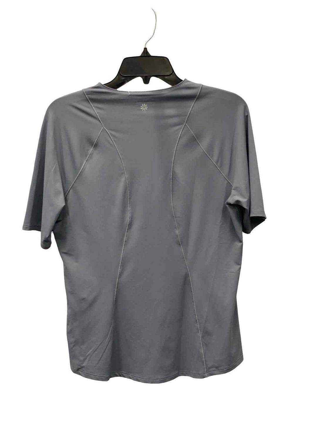Athleta Size M light gray Athletic Short Sleeve
