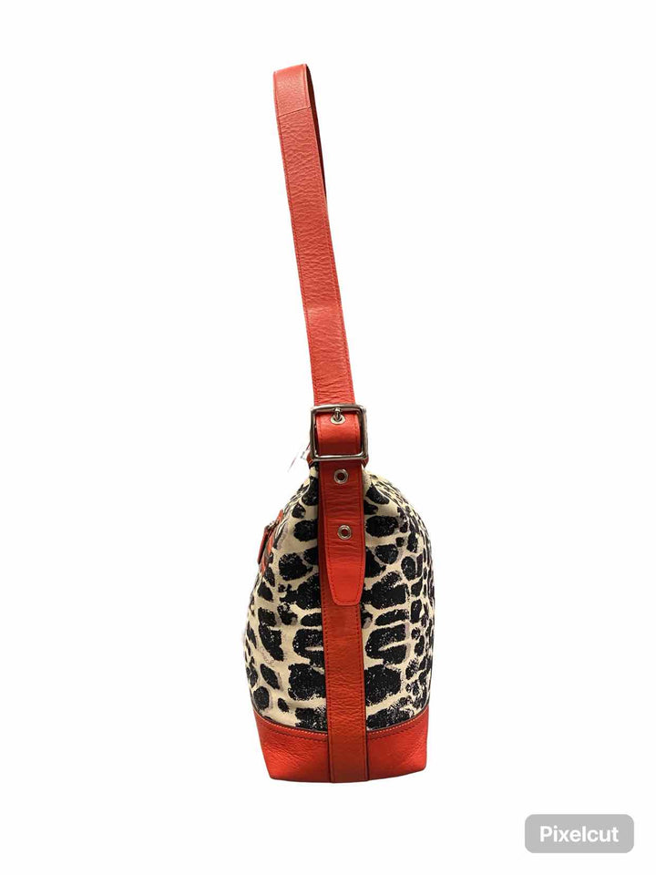 COACH Red Legacy Duffle Purse