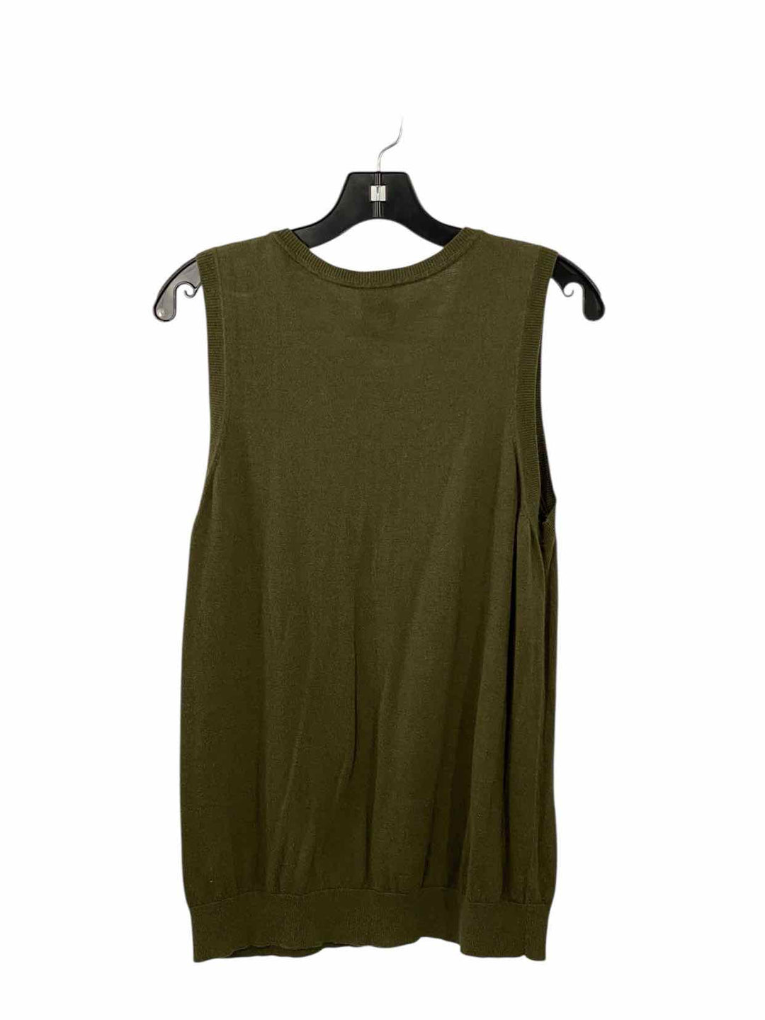 Cabi Size L Green sweater Vest