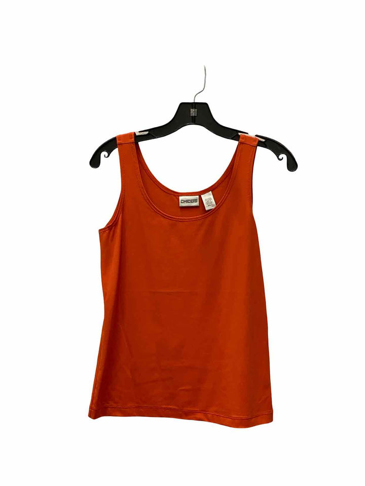 Chico's Size 0(4) Orange Tank Top