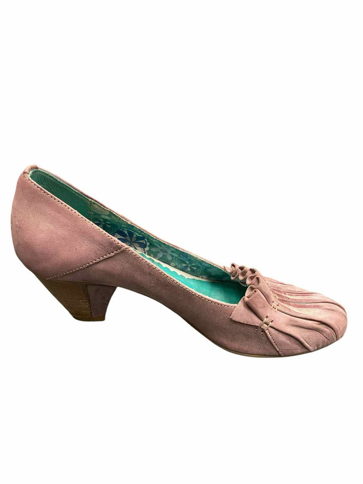 MJUS Shoe Size 39 Pink Leather Heels