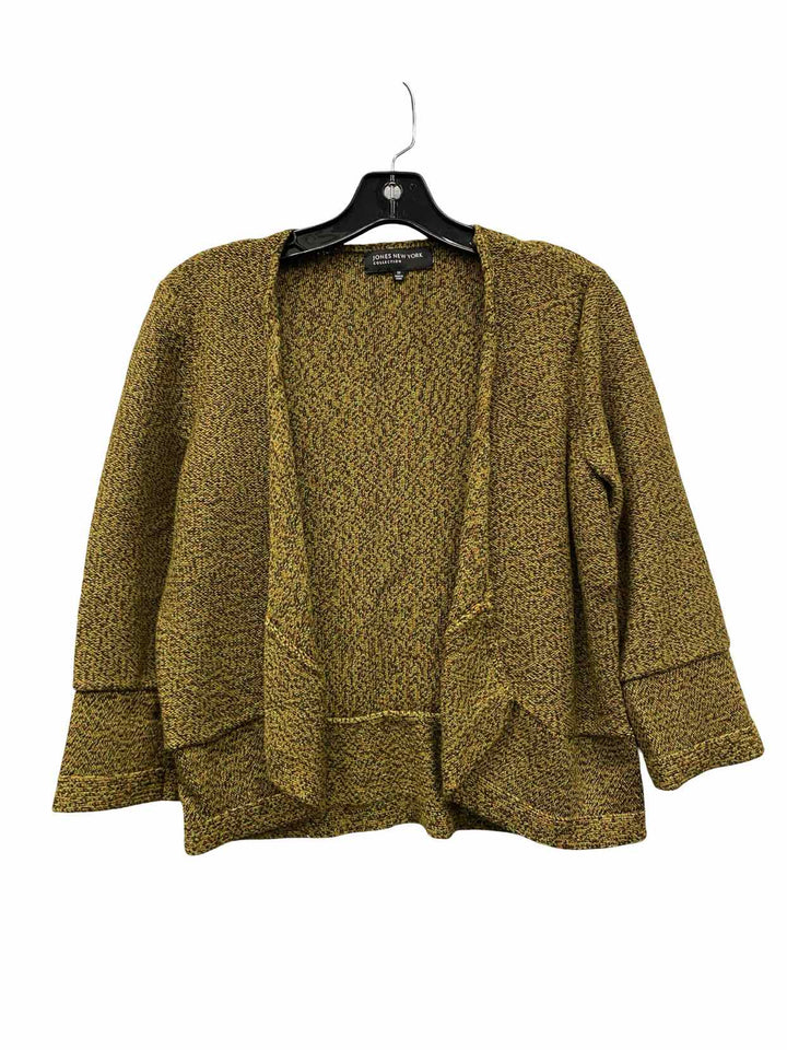 Jones New York Size M Green Tweed Sweater