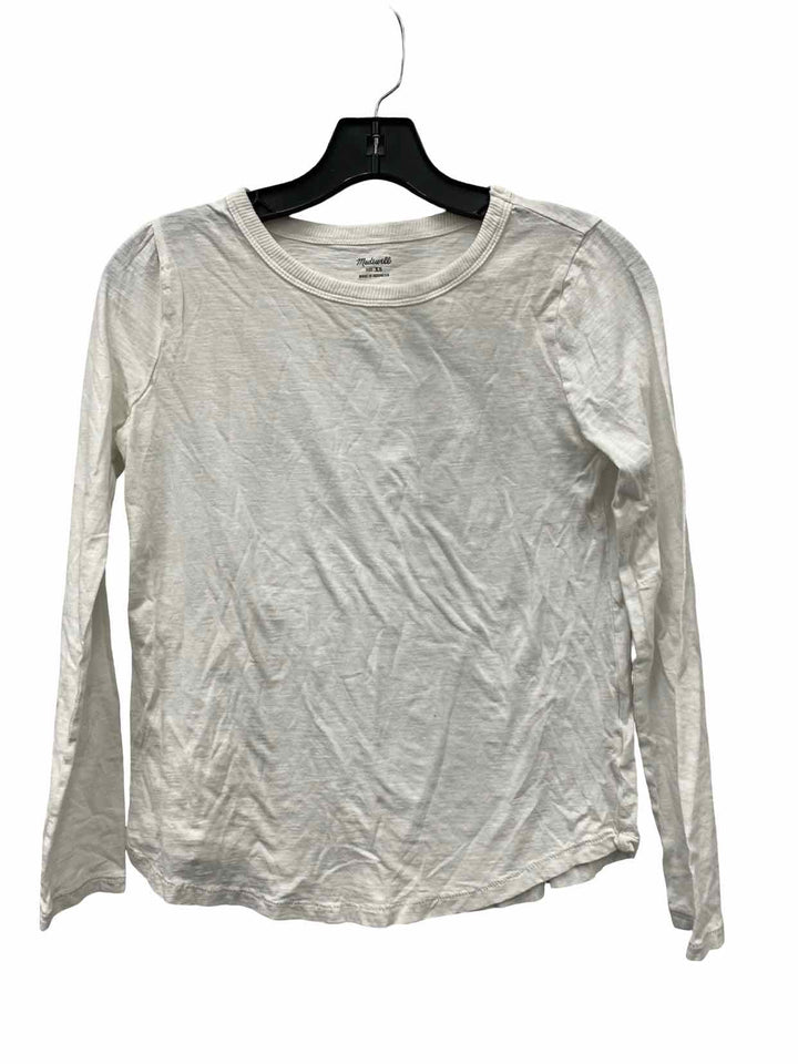 MadeWell Size XS White Long Sleeve Shirts