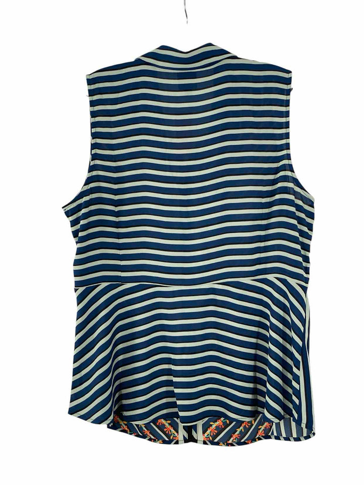 Cabi Size L Blue Polyester Tank Top