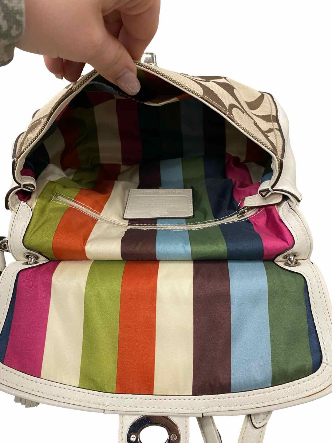 COACH Ivory Willis Purse