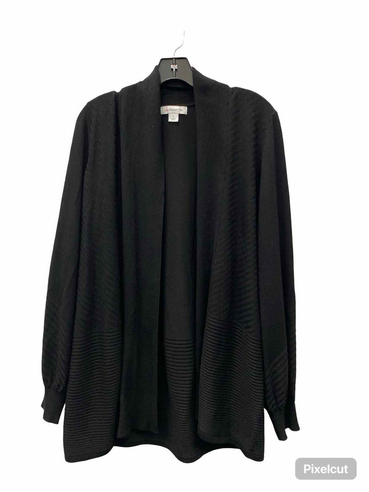 Liz Claiborne Size L Black Sweater