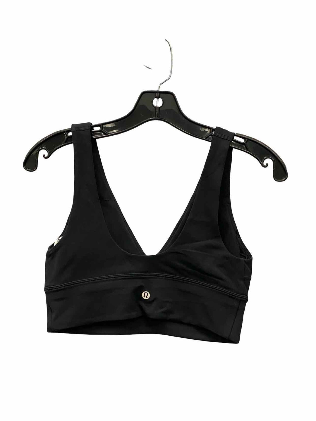 Lululemon Size 8 Black Athletic Bra