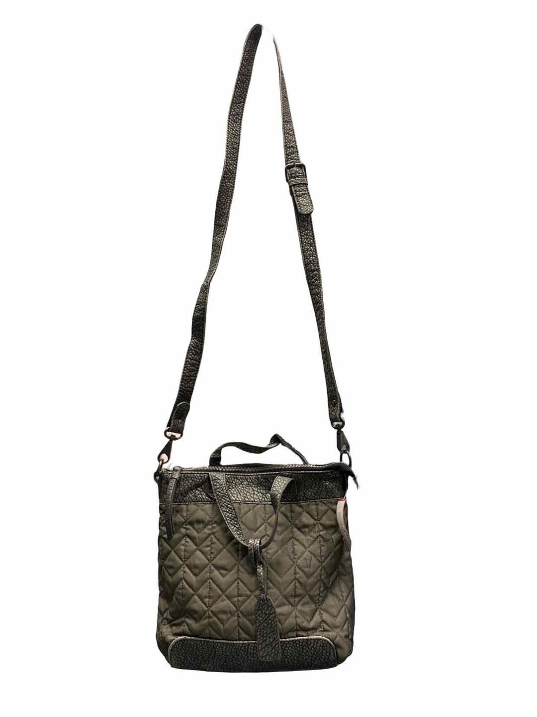 Pistil Gray W/Crossbody Strap Purse