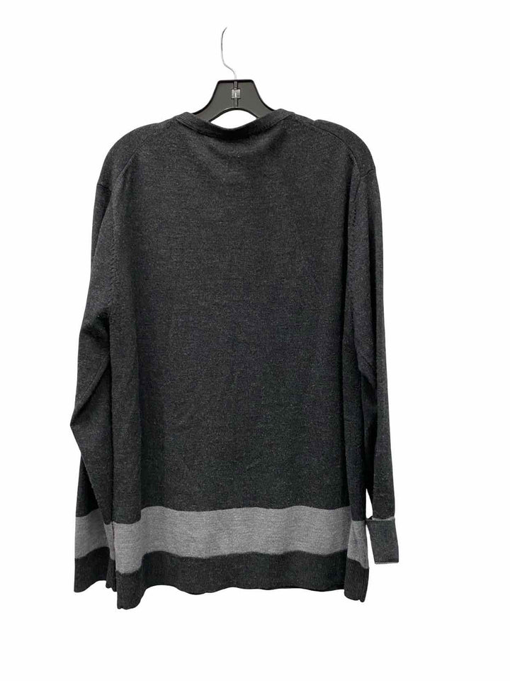 Claiborne Size XL Dark Grey Sweater