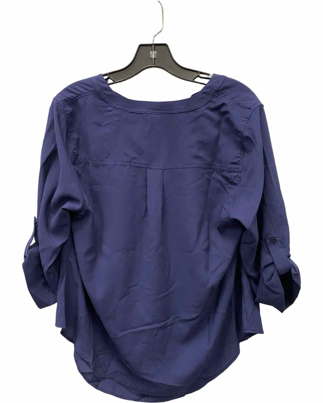 Torrid Size M/L Navy Blue Long Sleeve Shirts