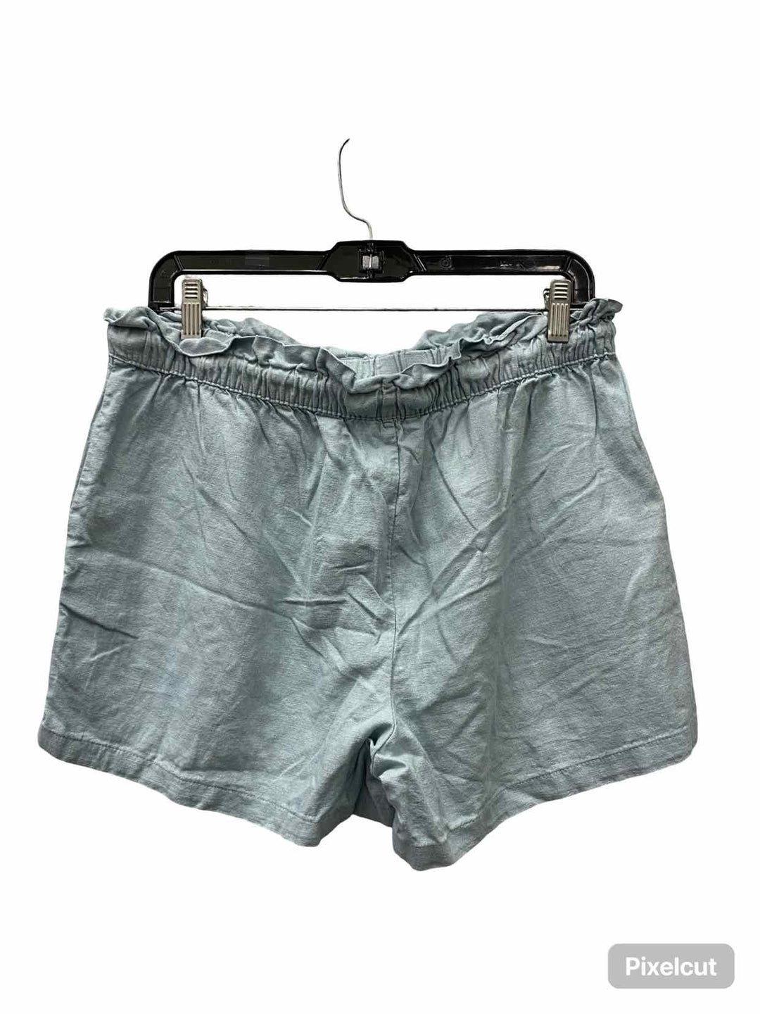Hang Ten Size M Blue Linen Blend Shorts