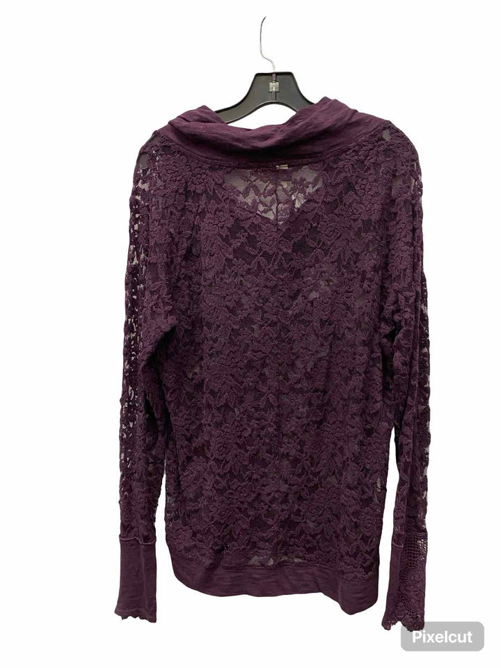Lilka Size L Purple Lace Jacket
